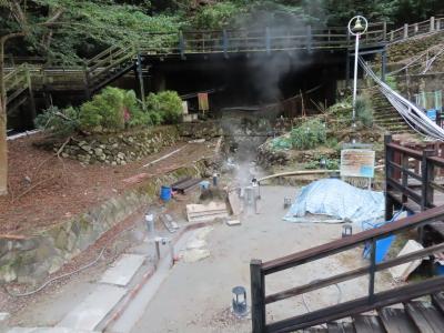 関子嶺温泉(明園温泉別荘/懐香食堂/雲?愬山荘庭園景観珈琲/源泉/関子嶺老街)  2019/12/07