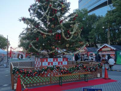 久屋大通公園でやっている「名古屋クリスマスマーケット2019」に行ってきました。