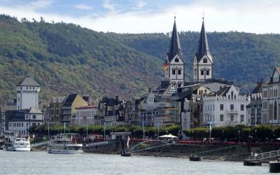 2018夏ボーデン湖とライン川の旅20:ライン渓谷2つ目はボッパルト