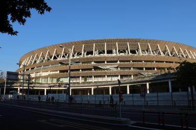 季節の街歩き2019年12月　新国立競技場 New National Stadium