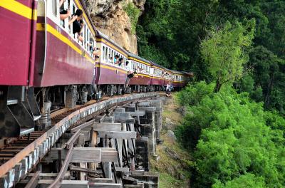 カンチャナブリに行ってみた　アメージング･タイの真骨頂　現役の産業遺産「アルヒル桟道橋」を歩いてみた　オッサンネコの一人旅