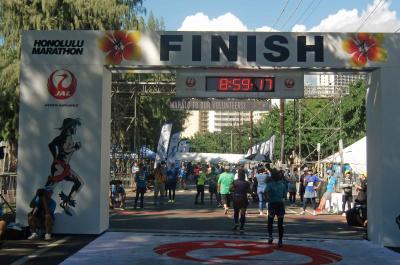 再訪　ハワイ諸島＆ホノルルマラソンの旅　2019.12.3～10　マラソン 編