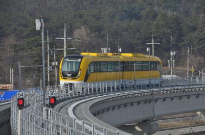 2019年12月韓国弾丸鉄道旅行6（無料で乗れる仁川空港磁気浮上鉄道）