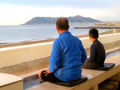 湯の川温泉と漁火通り・函館