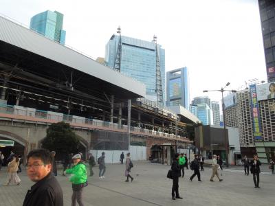 新橋駅付近の風景