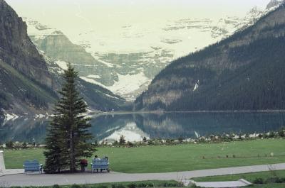 Banff, Lake Louise, Athabasca Glacier, 1978.