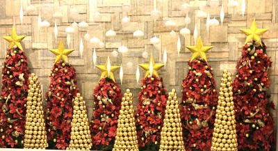 JAL特典航空券でフラッとマニラ。その3.のんびりホテルライフとXmas1色の街をブラブラと