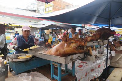 #145　エクアドル・オタバロ　先住民のマーケット　-2019エクアドル９-
