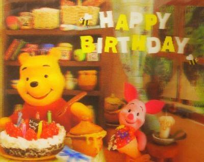 Happy Birthday*。.:*・☆・゜