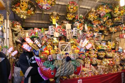 新宿花園神社の「酉の市」♪　