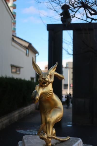 高岡を街歩き。有磯正八幡宮金屋町山町筋高岡大仏、大仏茶屋さんで甘酒。