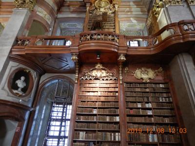 オーストリア横断の旅（３）　世界一美しい図書館といわれる「オーストリア国立図書館」へ・・・