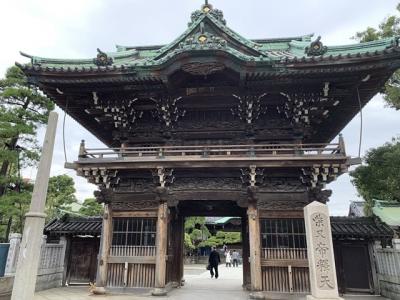 帝釈天に小散歩