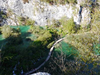 クロアチア等 ４ヵ国個人旅行 ７．プリトヴィッツェ湖群散策