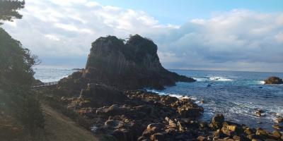 永平寺と日本海