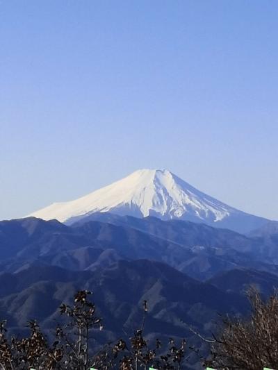 年始め　陣馬山⇒景信山⇒城山⇒高尾山