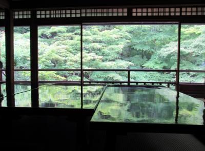 2017娘の暮らす大阪への旅5～京都八瀬の瑠璃光院で青もみじを観賞しましょう。その1
