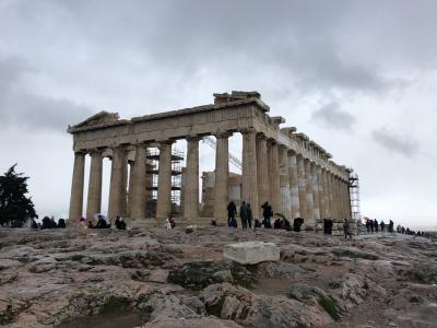 アテネ市内を歩いて散策