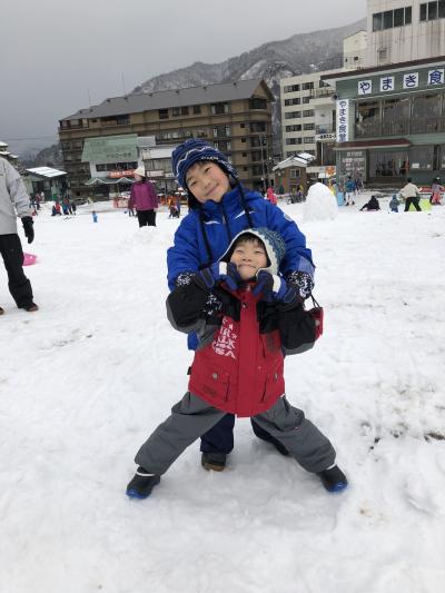 湯けむりの宿　雪の花　子連れ旅行　2020年