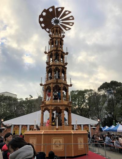 芝公園のクリスマスマーケット、初詣で増上寺にお参り、箱根駅伝を沿道から応援