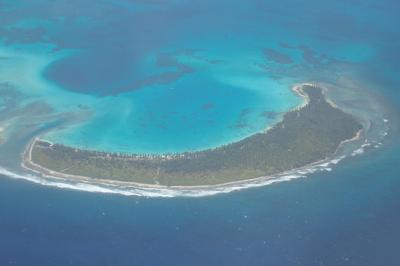 絶海の孤島ココス島に上陸。しかし滞在たったの25分。