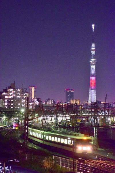 いろんな角度から眺める「新年特別ライティング」の東京スカイツリーを追いかけて