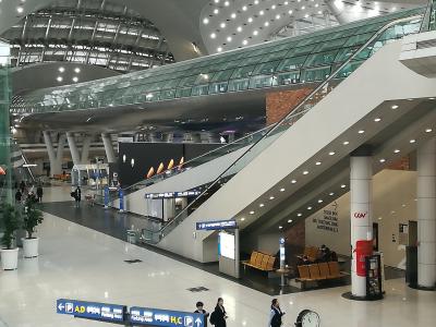 仁川空港でロケ地巡り