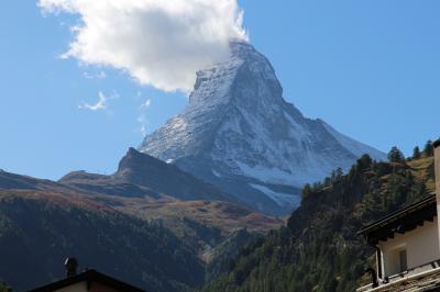シニアー夫婦のスイスゆっくり旅行30日　 (10)ツェルマットへ移動します(9月29日)