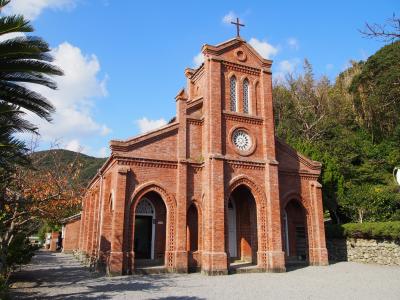 ＜長崎･キリシタン物語・3＞五島列島･福江島編-1　細道の先は美しい海と教会だった。絶品鬼鯖鮨♪