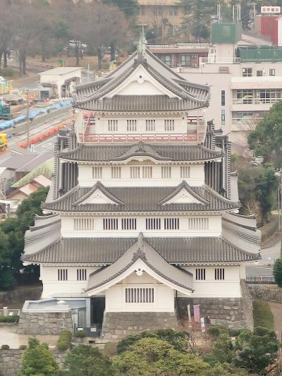 千葉県本庁舎19階　展望回廊～360度の眺め　☆東-南-西-北　千葉城/セントラルタワーなど