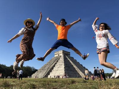 カリビアンブルーの海が見たくて　メキシコ　カンクン8日間☆チチェンイッツァとセノーテ4日目①