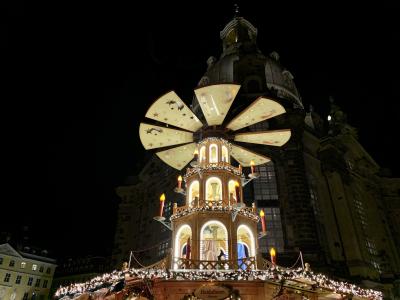 きらめくクリスマスマーケット三昧の旅（ドレスデンにて）