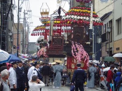 平成と令和に跨る世界遺産に登録の高岡御車山祭見物