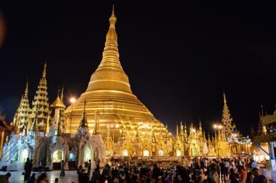 ミャンマー８日間の旅（１）ヤンゴンに到着し、シュエダゴン・パゴダ観光