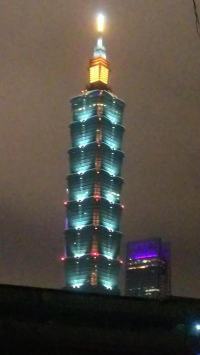 長年の夢だった「台北101」の年越し花火!!