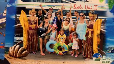 一族親子3世代12人でバリ島旅行大型ヴィラ泊！５日目レンボンカン島へ