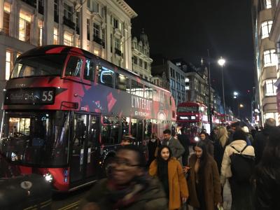 【現地速報】ロンドン・ナイロビ出張(その3) 初日-3 夜のロンドン街歩き！