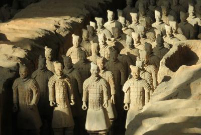 【国内即発送】 2019秋、中国旅行記25(4/34)：11月18日(2)：西安(3)：兵馬俑1号 工芸品