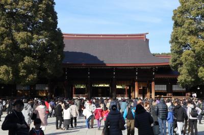 【今日の目的は明治神宮参拝】その後は気ままに「ダガヤサンドウ」をブラブラしながら国立競技場まで♪