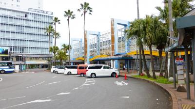 新幹線＆高速バス行き、飛行機で帰る、宮崎市１泊２日旅【宮崎駅界隈と「コンフォートホテル宮崎」に移動編】