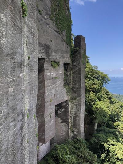 絶景鋸山登山と絶品鯵フライ