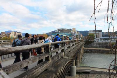 Kオジサンの東海道旅日記　第1日　令和2年1月18日(晴)　　三条大橋からJR大津駅まで