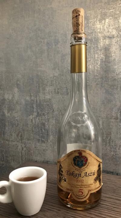 トカイワイン「Tokaji Aszú」を賞味する