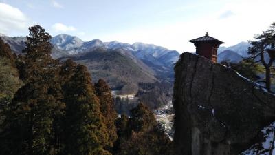 大人の休日倶楽部パスで『冬の山寺』へ