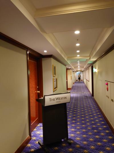 ウェスティン東京の年末年始・1。「特設ラウンジ」カクテルタイム!