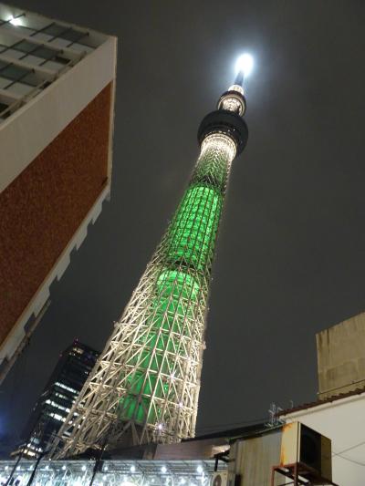 年末旅はTokyoへ～その1　初のスカイツリーと浅草寺＆浅草神社