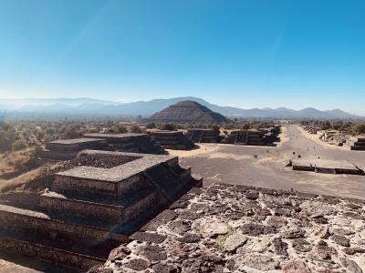 ’19-’20年末年始　メキシコ一人旅 3 : テオティワカン遺跡