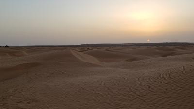 やっと来れた、砂漠！チュニジア