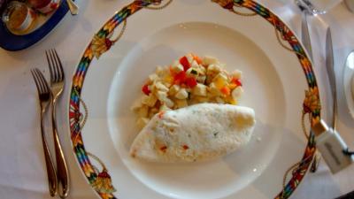 ウェスティン東京の年末年始・5終、朝食偏2・Victor's のお豆腐とクロテッドクリームで至福の時間