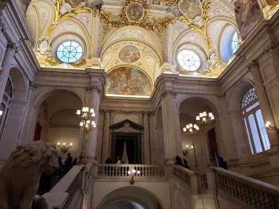 スペイン・ポルトガル旅行記　Part7:マドリードと王宮(12/29)